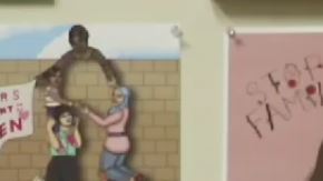 Video: la concejala advierte a los residentes sobre las redadas.
