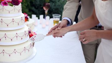 cuchillo para pastel de bodas