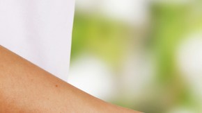 La futura madre se sometió al famoso "masaje tailandés".