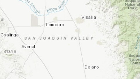 Temblor Coso Junction
