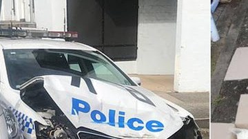 Se encontró gran cantidad de droga en un auto que chocó contra la policía.