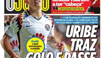 Las portadas de Portugal ya dan por hecho el fichaje del colombiano.