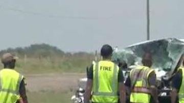 Según reportaron las autoridades, las víctimas viajaban a bordo de una van rumbo a Galveston.