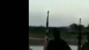 Supuestos sicarios del CJNG en Villa de Arriaga en San Luis Potosí.