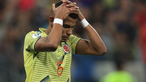El colombiano falló el penal que dejó fuera a los cafetaleros de la Copa América.