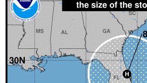 Dorian puede llegar a Florida el fin de semana.