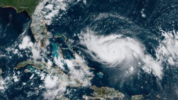 El huracán Dorian el 30 de agosto de 2019.