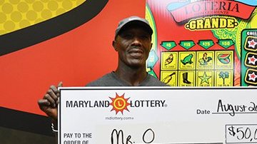 "Mr. O "de Baltimore, regresó al Círculo de Ganadores para reclamar su quinto gran premio.