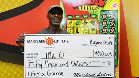 "Mr. O "de Baltimore, regresó al Círculo de Ganadores para reclamar su quinto gran premio.