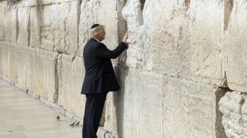 El presidente Trump ha visitado Israel.