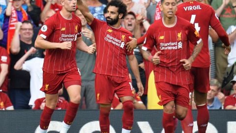 El ‘faraón’ Mohammed Salah marcó dos tantos