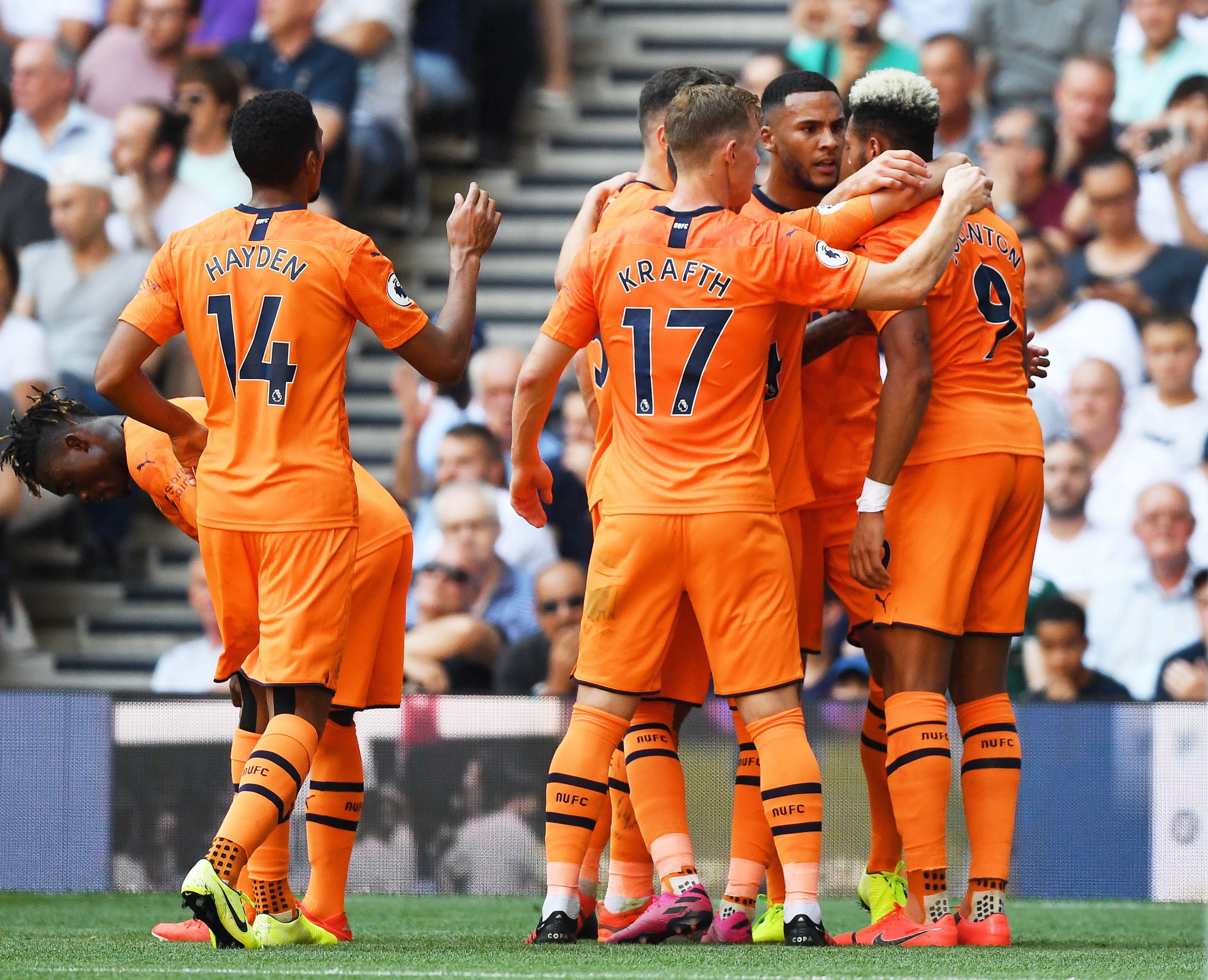 Le bastó a las urracas un gol del brasileño Joelinton a pase de Christian Atsu