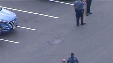 Policía en la escena