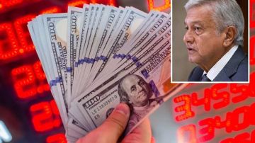 La baja del dólar en México son buenas noticias para el presidente López Obrador.