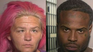 Tony Garner, de 27 años, y Sherry Millings, de 26 años, enfrentan cargos de robo.