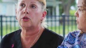 De izquierda a derecha, Gloria Maunez, Irkania Orama y Nilian Quiñones son algunas de puertorriqueñas que alegan discrimen.