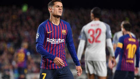 El brasileño Phillipe Coutinho no ha sido ni la sombra de lo que se esperaba de él en Barcelona.