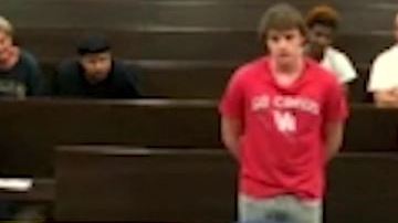 William Underwood, de 17 años, se encuentra en la cárcel.