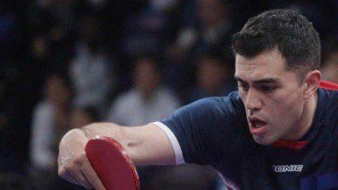 Gastón Alto quedó eliminado en octavos de final pero se defendió con todo.