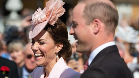 Kate Middleton y el príncipe William.