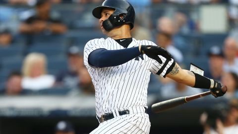 El jonrón de Gary Sánchez ayudó a NY Yankees a alcanzar la tercera racha más larga de la historia sin blanqueo.