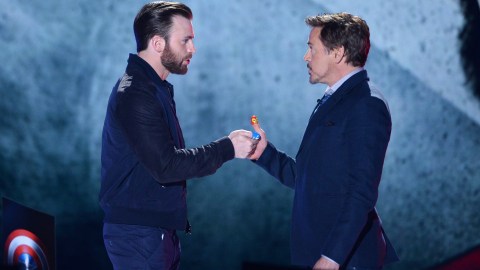 Chris Evans quedó más que sorprendido