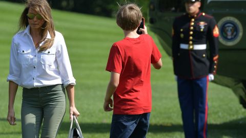 En dos años, Barron ha dado el estirón.