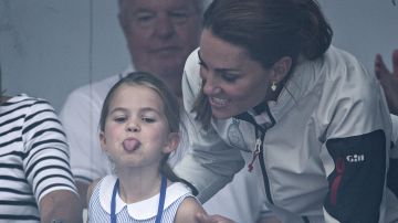 Kate Middleton y su hija.