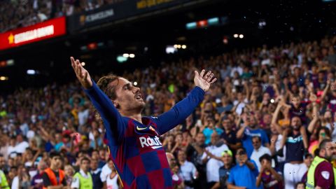 El delantero francés del FC Barcelona, Antoine Griezmann.