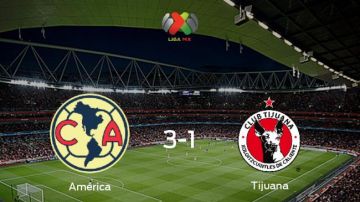 Victoria local de América: se escaparon los tres puntos para Tijuana en el Estadio Azteca