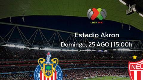 El encuentro tendrá lugar en el Estadio Akron a las 15:00 del próximo domingo