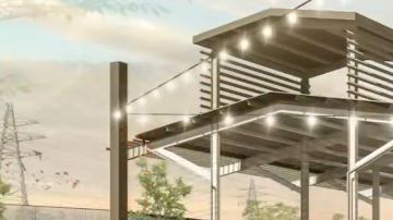 El mercado nuevo contara con áreas al aire libre para comer y comprar.