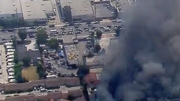 El incendio fue reportado esta mañana a las 10:40.
