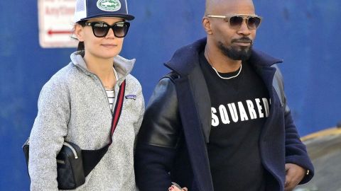 Jamie Foxx y Katie Holmes.