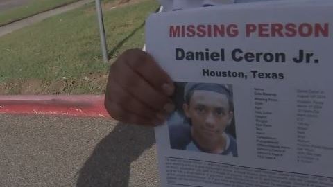 Si se tiene información de Daniel puede llamar a la Policía de Houston al 832 394-1840.