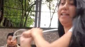 La joven fue apodada "LadyPiñata