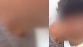 El video fue publicado en las redes sociales y la policía lo detectó.