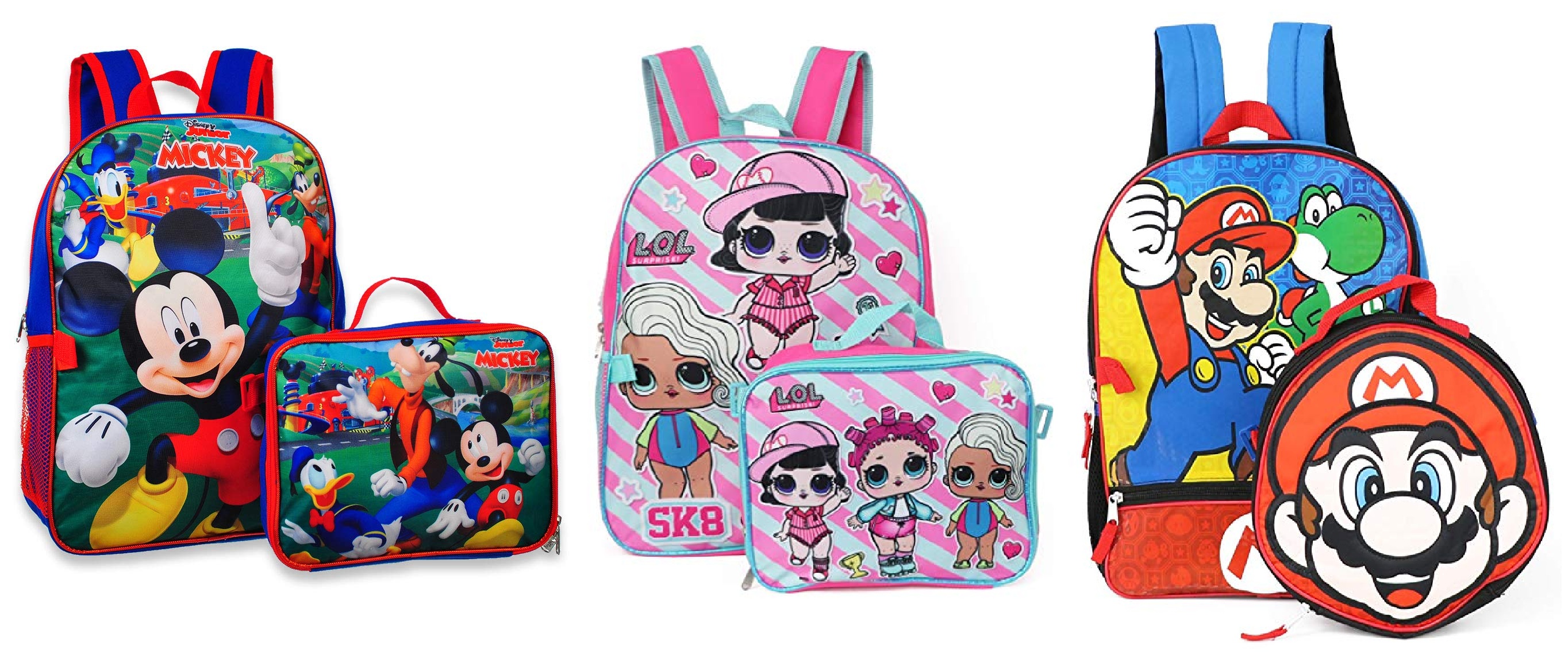 Los 5 mejores sets de mochila y lonchera por menos de $20 para estrenar en  el regreso a clases - La Opinión