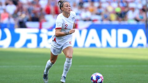 La inglesa Lucy Bronze tuvo una excelente campaña con el Lyon y también una gran Copa del Mundo.