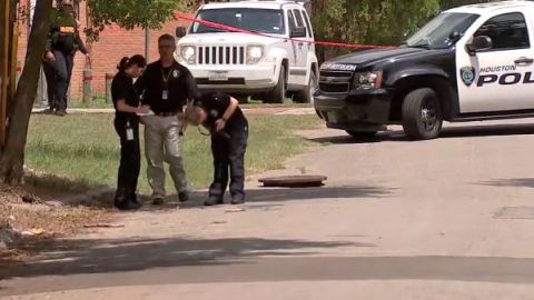 La policía investiga los restos humanos que encontraron el viernes en el sureste de la ciudad.