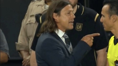 Matías Almeyda enloqueció tras un polémico penal marcado en su contra y arremetió contra arbitro y aficionados.