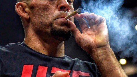 Nate Díaz dijo que sólo se trataba de un cigarro de CBD permitido por la UFC.