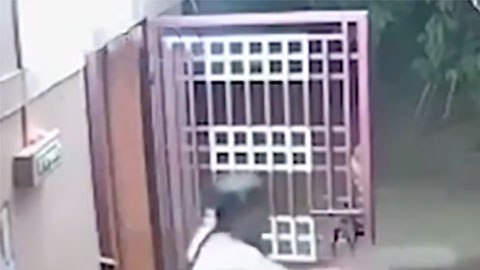 El par de ladrones no pudo contra los ancianos y decidieron salir huyendo del lugar.