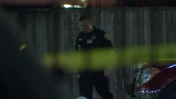 La policía respondió a una llamada de reportes de un doble tiroteo en la calle Amelia.