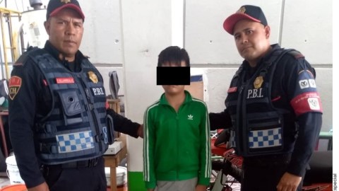 El menor estaba dispuesto el objeto más valioso para él.