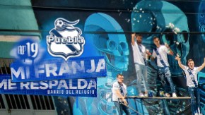 El Club Puebla celebró su 75 aniversario con esta foto.