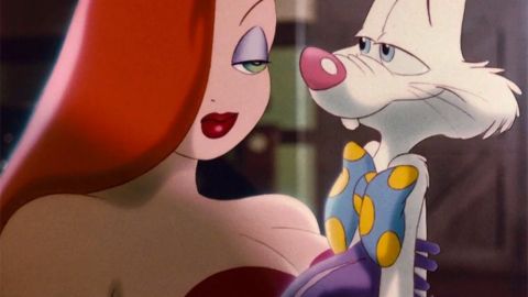 Roger y Jessica Rabbit.