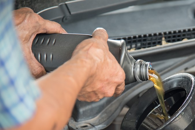 cambio de aceite motor