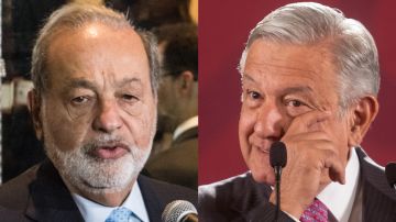 Carlos Slim se reunió con el presidene mexicano.