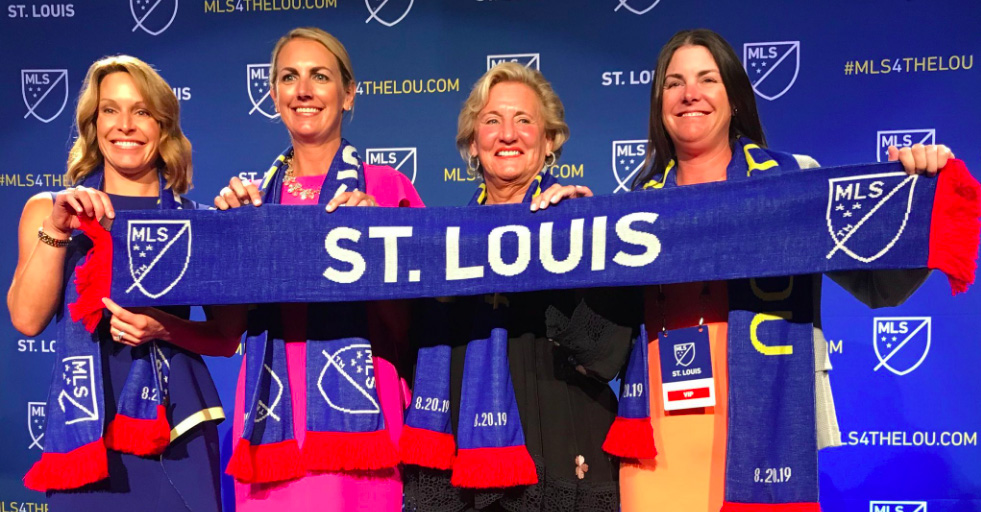 St Louis será el nuevo equipo de la MLS a partir del 2022.